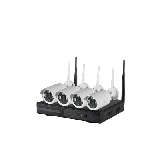 4 channel wireless cctv hot sale system