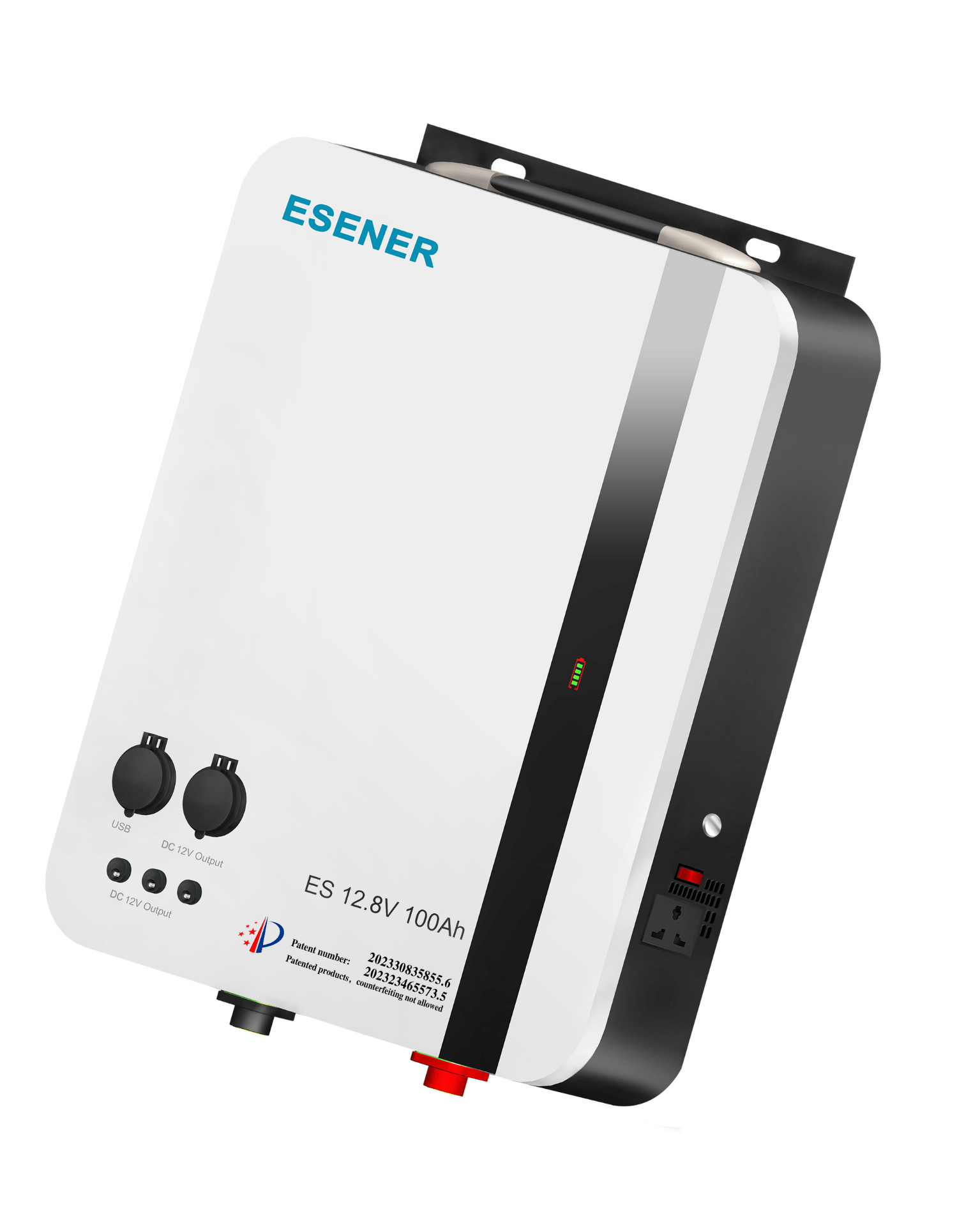 ESENER 1.28kwh 12V Multifunctional Lithium Battery With Built in Emergency Inverter