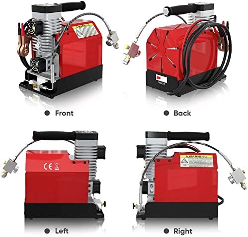 Mobile Mini High Pressure Compressor 12V DC & 220V AC Compatible