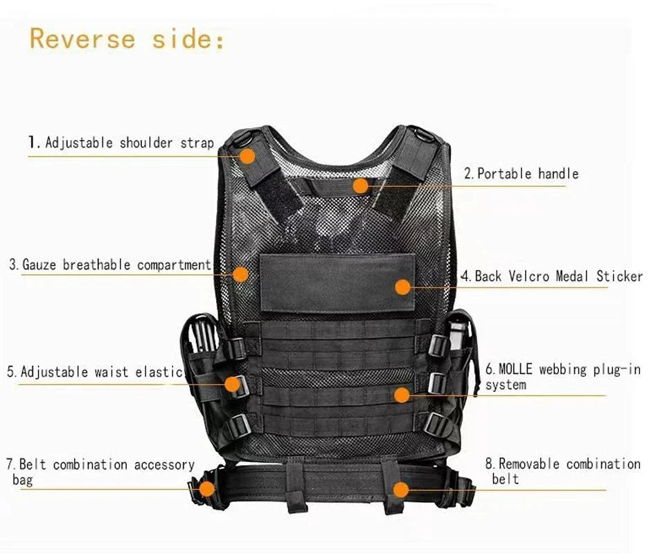 Tactical Vest | One Size Fits All