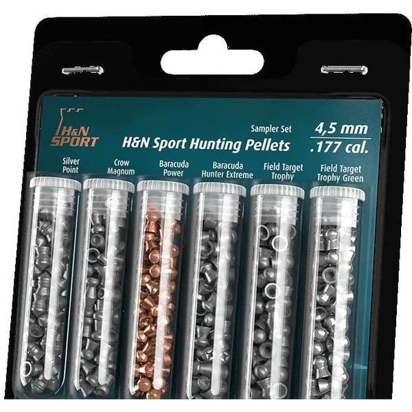 H&N Sampler Hunting Pellets 4.5mm .177/6T