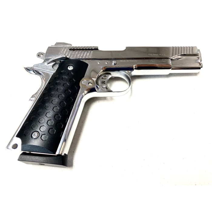 Kuzey 911 blank/signal 9mm PAK - chrome with chrome trim and black gri